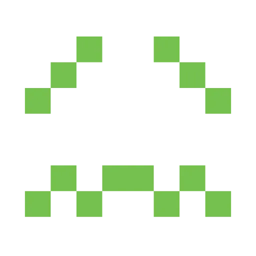 😖 Эмодзи «#emoji #pixel #static #vector» для Telegram