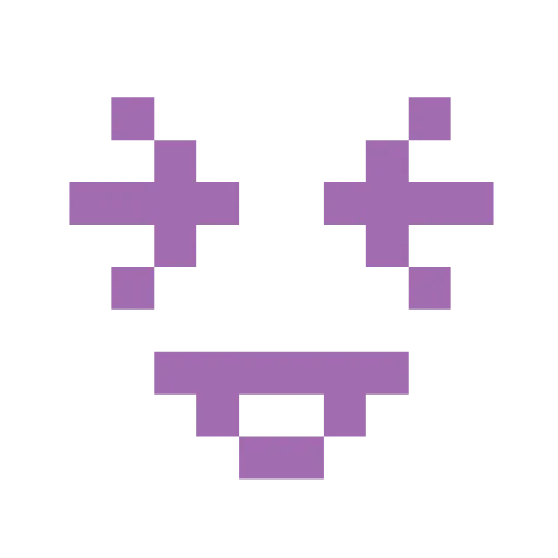 😄 Эмодзи «#emoji #pixel #static #vector» для Telegram