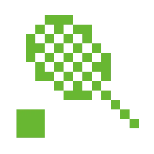 🏸 Эмодзи «#emoji #pixel #static #vector» для Telegram