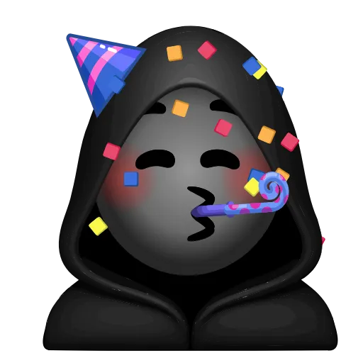 🥳 Эмодзи «Darkside» для Telegram