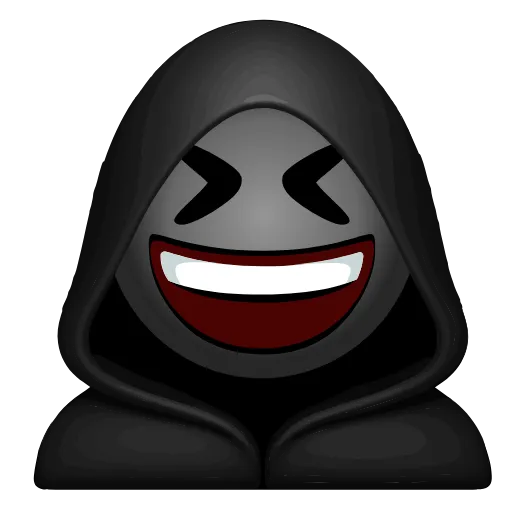 😆 Эмодзи «Darkside» для Telegram