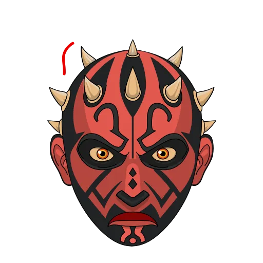 😡 Эмодзи «Darkside» для Telegram