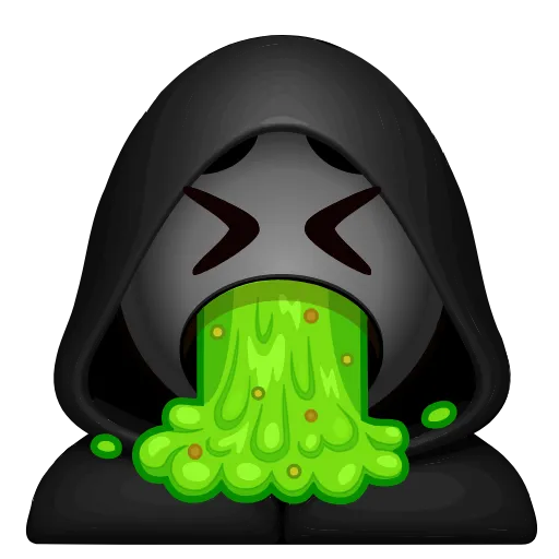 🤮 Эмодзи «Darkside» для Telegram