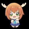 🥳 Эмодзи «Shikanoko Nokonoko Koshitantan» для Telegram