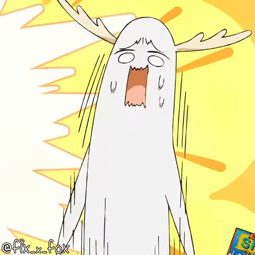 😱 Стикер «Shikanoko p2» для Telegram
