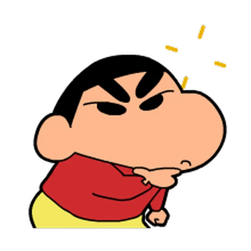 🤔 Стикер «Shinchan» для Telegram