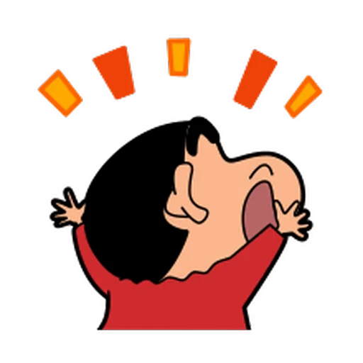 🥳 Стикер «Shinchan» для Telegram