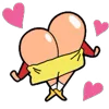 🍑 Эмодзи «Shinchan» для Telegram