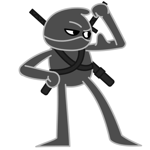 💪 Стикер «Shinobi» для Telegram