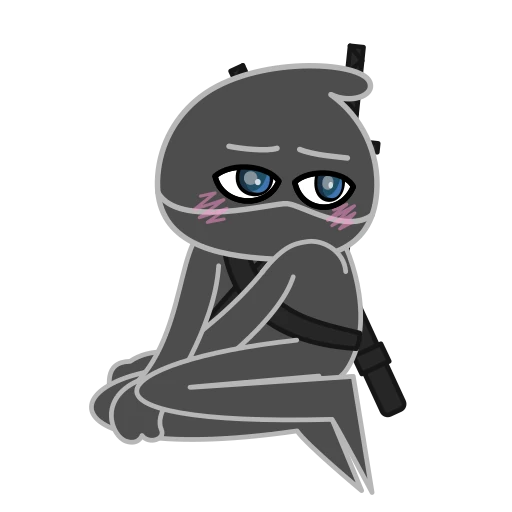 ☺️ Стикер «Shinobi» для Telegram