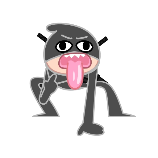 😝 Стикер «Shinobi» для Telegram