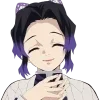 🥰 Эмодзи «Shinobu Kocho» для Telegram