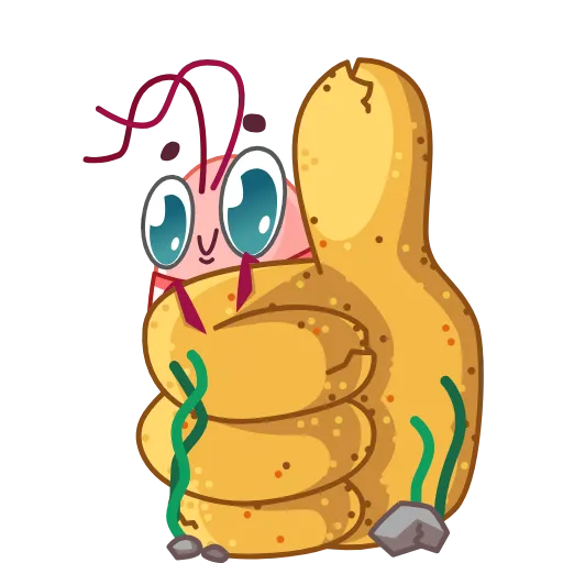 👍 Эмодзи «Shrimp» для Telegram