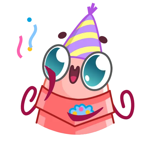 🥳 Эмодзи «Shrimp» для Telegram