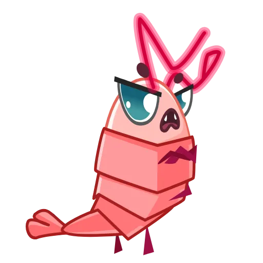 🙅‍♂ Эмодзи «Shrimp» для Telegram