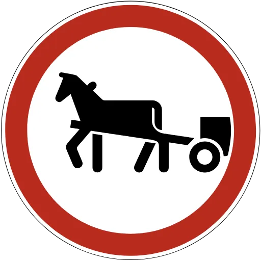 🐎 Эмодзи «Знаки дорожного движения» для Telegram