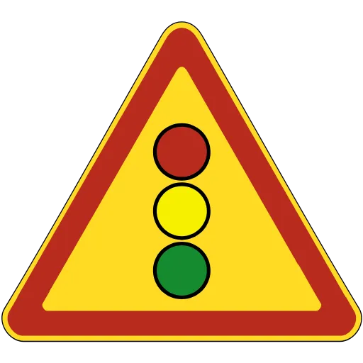 🚦 Эмодзи «Знаки дорожного движения» для Telegram
