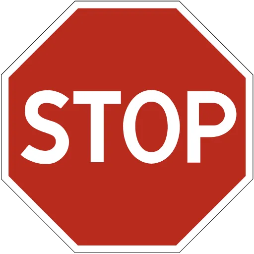 🛑 Эмодзи «Знаки дорожного движения» для Telegram