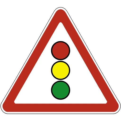🚦 Эмодзи «Знаки дорожного движения» для Telegram