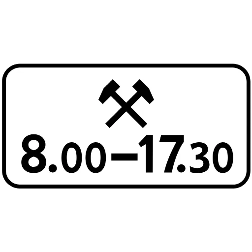⚒ Эмодзи «Дорожные знаки» для Telegram