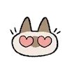 😍 Эмодзи «Siamese Cat Lil» для Telegram