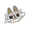 😭 Эмодзи «Siamese Cat Lil» для Telegram