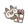 🎁 Эмодзи «Siamese Cat Lil» для Telegram