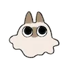 😶 Эмодзи «Siamese Cat Lil» для Telegram