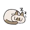 😴 Эмодзи «Siamese Cat Lil» для Telegram