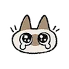 😢 Эмодзи «Siamese Cat Lil» для Telegram