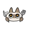 😋 Эмодзи «Siamese Cat Lil» для Telegram