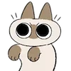 🧜‍♀️ Эмодзи «Siamese Cat Lil» для Telegram