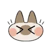 😣 Эмодзи «Siamese Cat Lil» для Telegram