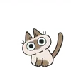 ❓ Эмодзи «Siamese Cat Live» для Telegram
