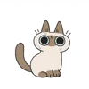 🫠 Эмодзи «Siamese Cat Live» для Telegram