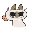 😝 Эмодзи «Siamese Cat Live» для Telegram