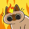 😡 Эмодзи «Siamese Cat Live» для Telegram