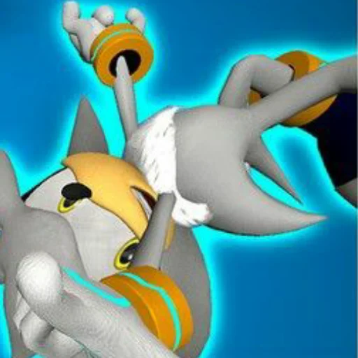 😄 Стикер «Silver the hedgehog Еж Сильвер» для Telegram
