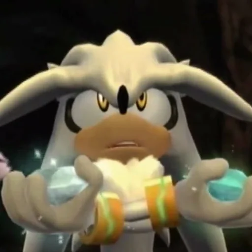 😶 Стикер «Silver the hedgehog Еж Сильвер» для Telegram
