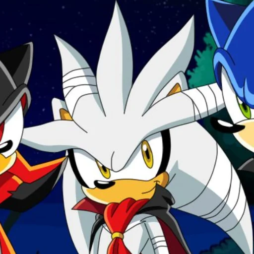 Стикерпак Silver the hedgehog Еж Сильвер для Telegram