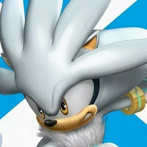 😁 Стикер «Silver the hedgehog Еж Сильвер» для Telegram