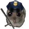 👮‍♀ Эмодзи «Грустный Хомяк» для Telegram