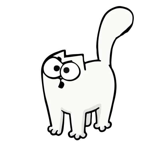 🤬 Эмодзи «Simons Cat» для Telegram