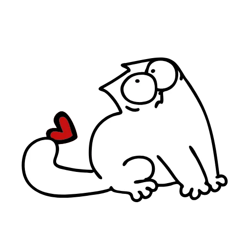 🥰 Эмодзи «Simons Cat» для Telegram