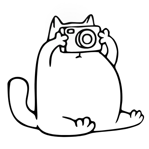 ✌ Эмодзи «Simons Cat» для Telegram