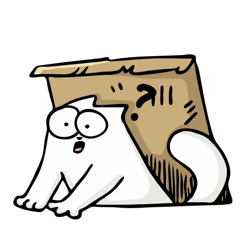 🤔 Эмодзи «Simons Cat» для Telegram