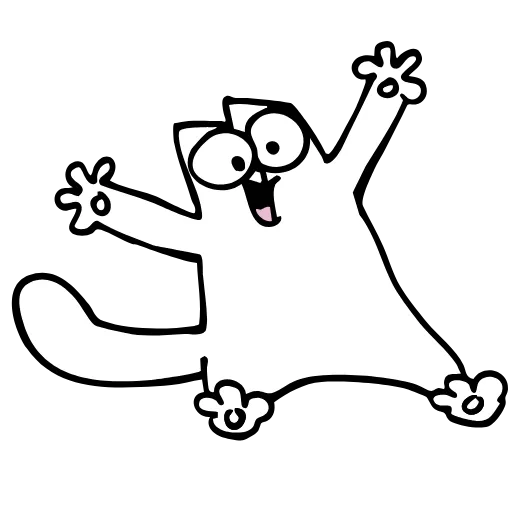 🎉 Эмодзи «Simons Cat» для Telegram