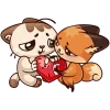 ❤ Эмодзи «Когда Просто Любишь» для Telegram