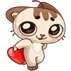 😘 Эмодзи «Когда Просто Любишь» для Telegram