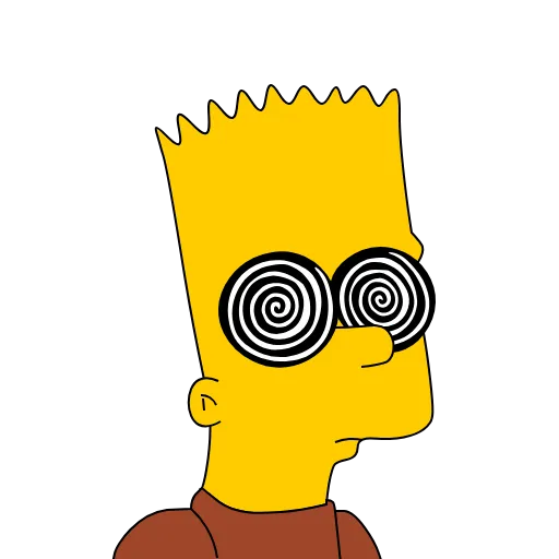 😵‍💫 Эмодзи «🖕 Анимированные Симпсоны» для Telegram